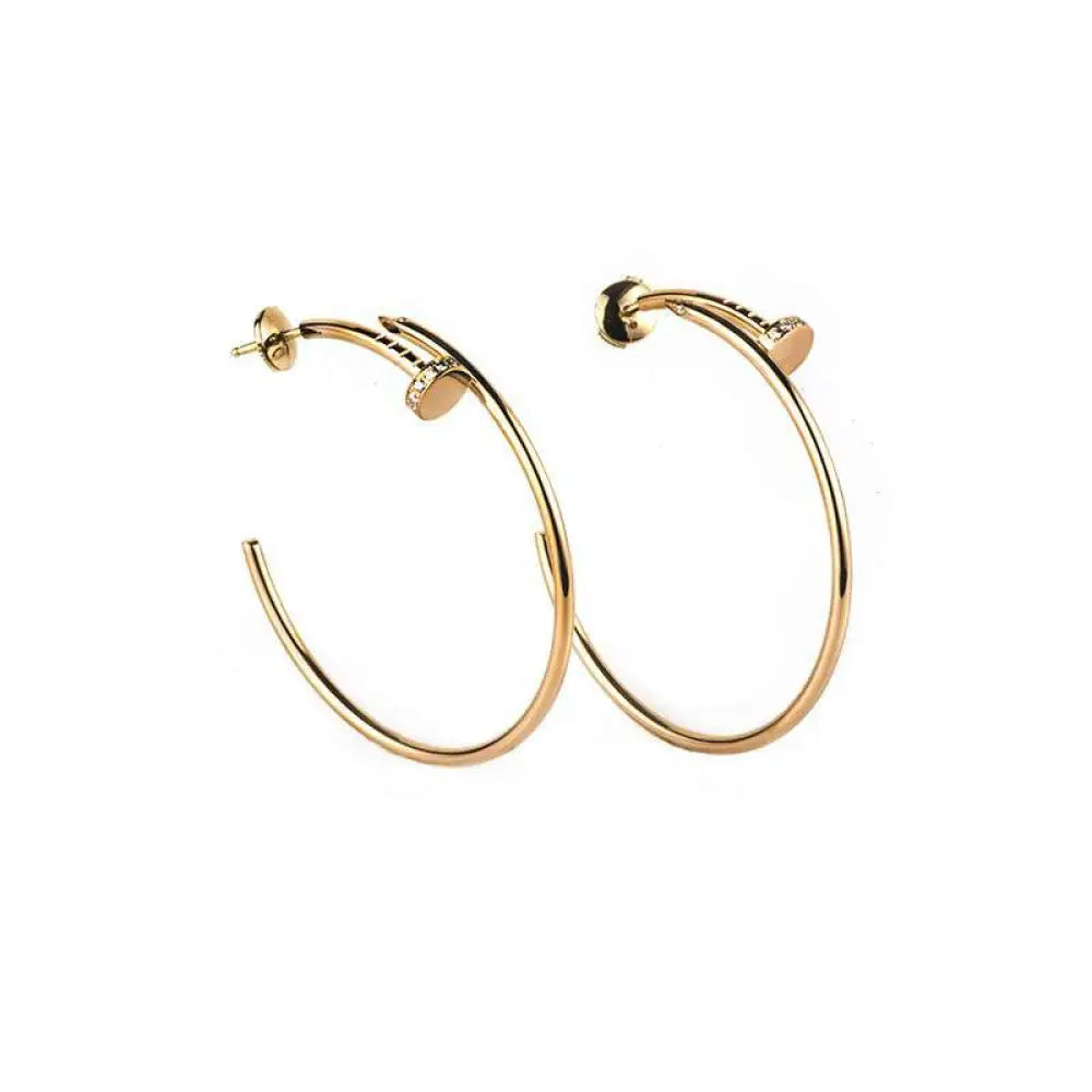 juste-earrings-gold-diamonds-1-8mm-431 JUSTE EARRINGS GOLD DIAMONDS 1.8MM - Earrings