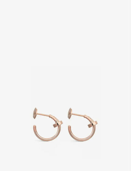 JUSTE EARRINGS PINK GOLD - Earrings