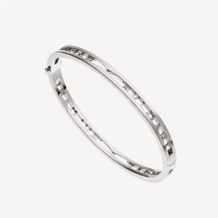 ZERO 1 SPIRAL LOGO SILVER BRACELET - Silver - Bracelets